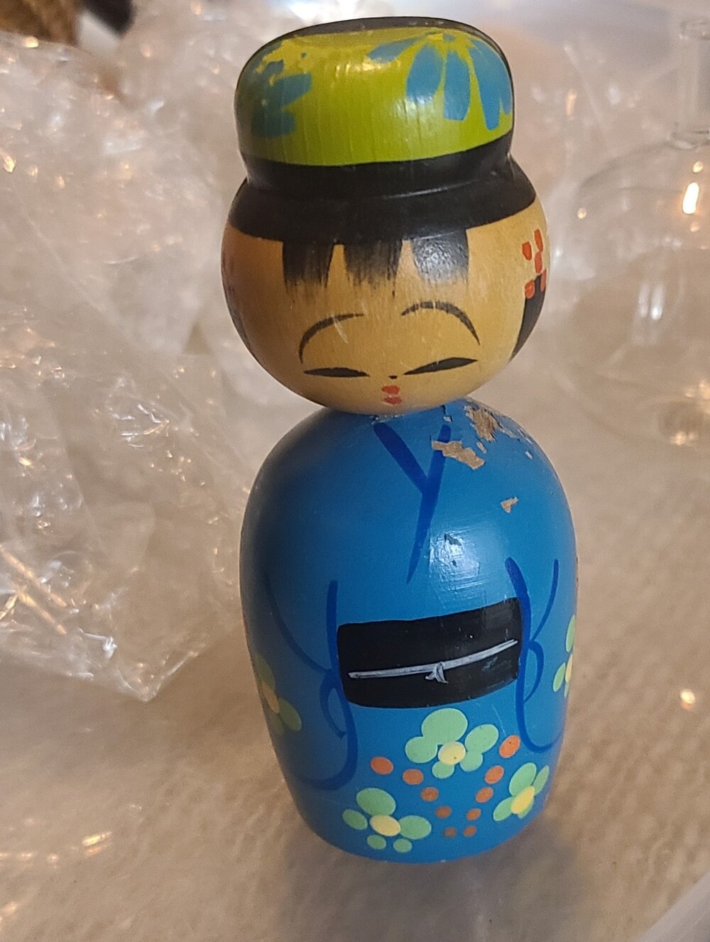 Vintage Kokeshi Doll Pencil Sharpener